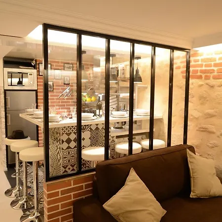 Loft Basfour-paris Centre Equipe Avec Sauna!-paris 4e Appartement
