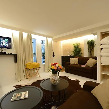 Loft Basfour-paris Centre Equipe Avec Sauna!-paris 4e Appartement