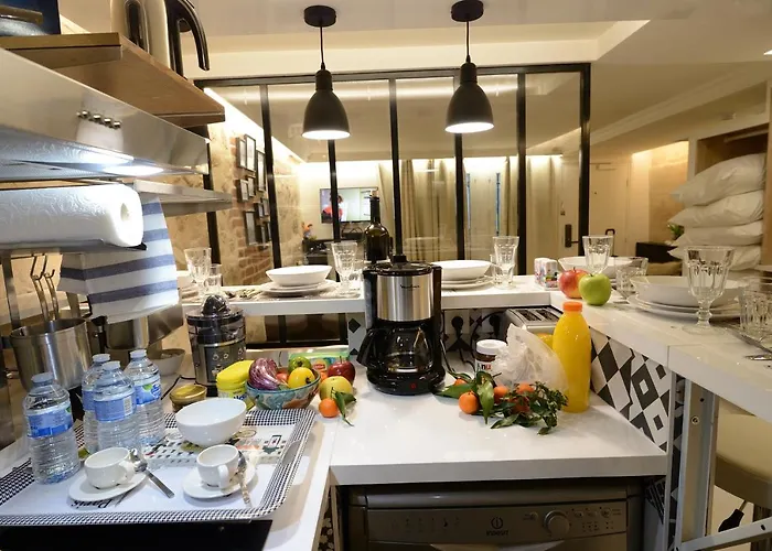 Lägenhet Loft Basfour-paris Centre Equipe Avec Sauna!-paris 4e *